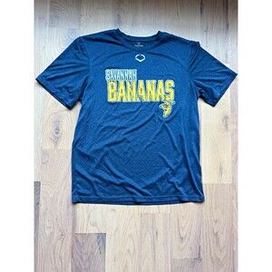 Savannah Bananas Evoshield Performance Shirt Men’s L Gray Baseball Athletic Tee